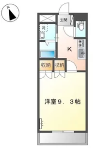 エール モーヴ ボヌール【1階】の間取り
