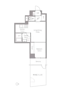 クリオ五反野壱番館【1階】の間取り