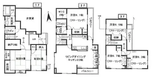 東京都足立区綾瀬6【一戸建】の間取り