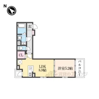 フォルトゥーナ【2階】の間取り