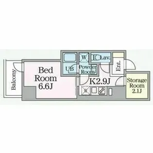 愛知県名古屋市中区大須2【マンション】の間取り