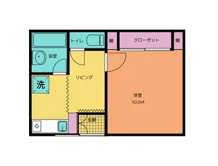 T・KハウスII【1階】の間取り