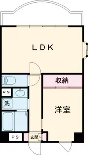 レピナールリサ【1階】の間取り
