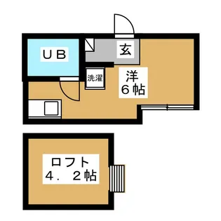 ハウス&パーク品川源氏前【1階】の間取り