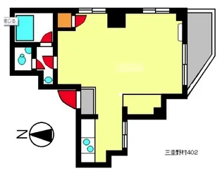 三圭野村マンション【4階】の間取り