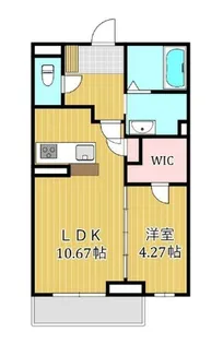 ベルシティ・ネオ【1階】の間取り