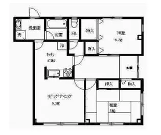 アモロッソ【3階】の間取り