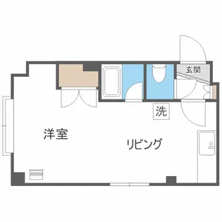 メゾンドボワール円山【4階】の間取り
