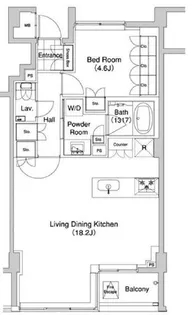 代官山BLESS【4階】の間取り