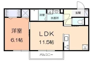 Navis【2階】の間取り