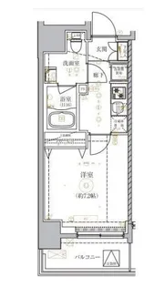 ベルシード大島【7階】の間取り