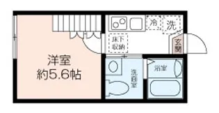 ウィングコート【1階】の間取り