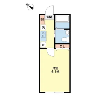 HS柏【1階】の間取り