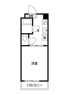 ボンセジュールナガイ【2階】の間取り