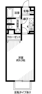 アムール リーヴェロ【1階】の間取り