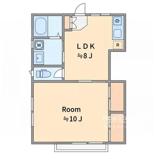 椎名町レジデンス【2階】の間取り