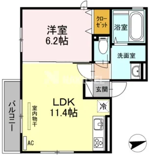 ume et Olive【2階】の間取り