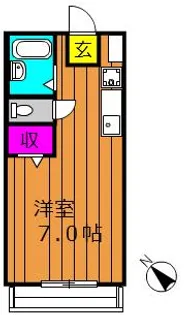 グランデカーサ【2階】の間取り