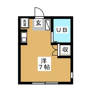 サーフ湘南台【1階】の間取り