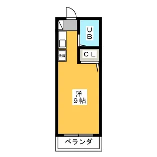 ポーラスター【2階】の間取り