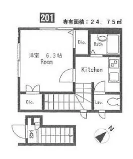 グランメール市ヶ谷の間取り