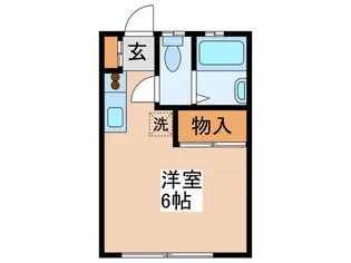 ミドリ・コ-ポ【1階】の間取り