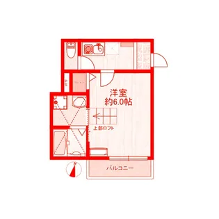 グランディオ横浜南【2階】の間取り