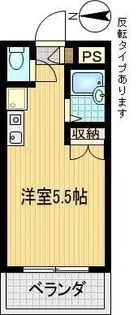 サンハイツ堀之内E【2階】の間取り