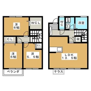 ガーデンベルBの間取り