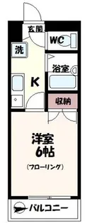 ラベンダー仙川【4階】の間取り