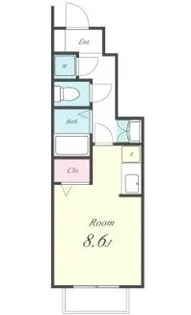 メゾン ラヴィール【1階】の間取り
