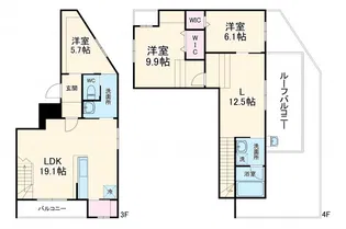 Residence de 池下の間取り