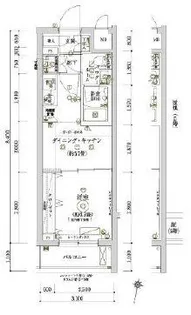 ECREDE赤羽SOUTH【4階】の間取り