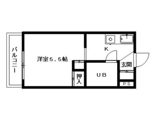 M-BOX【2階】の間取り