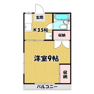 ホワイトハウスII【2階】の間取り