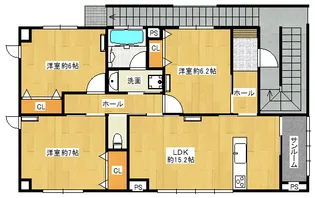 OPEN HOUSE【2階】の間取り