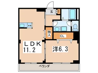 ストークプレイス湘南【2階】の間取り