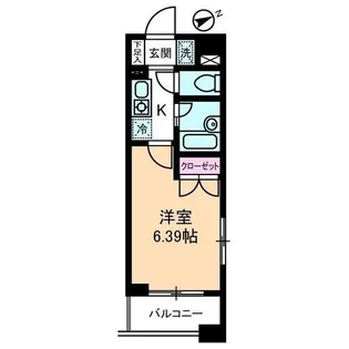 リリエンベルグ弐番館【4階】の間取り