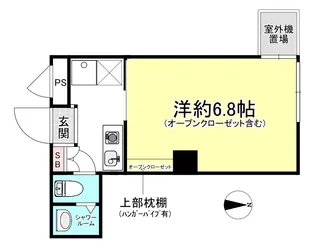 ポストハウス橋本【5階】の間取り