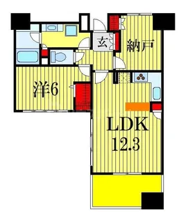 スカイグランデ船橋宮本【2階】の間取り