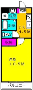 アラモードI【1階】の間取り