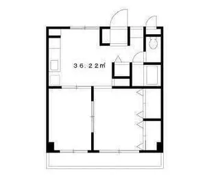 エクセル蒲田【3階】の間取り