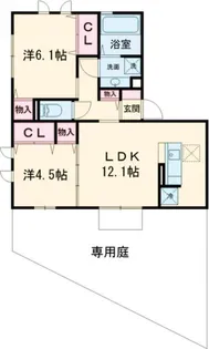 Highland【1階】の間取り