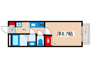 アム-ル【2階】の間取り