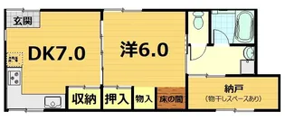 センチュリープラザ丹波橋【1階】の間取り