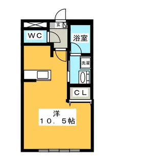 セルリアンクォーレ【2階】の間取り