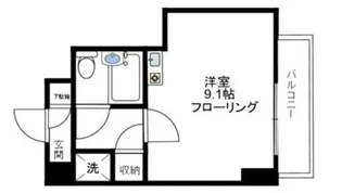 グランドメルシー水天宮【7階】の間取り