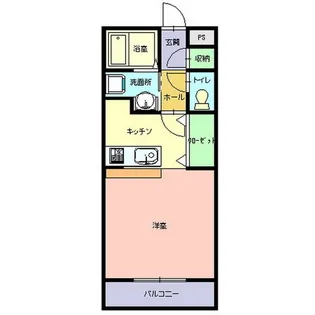 De‘aje(デージュ)【2階】の間取り
