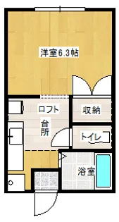 ベルメゾン中野栄【1階】の間取り