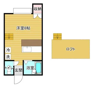 大志館I【2階】の間取り